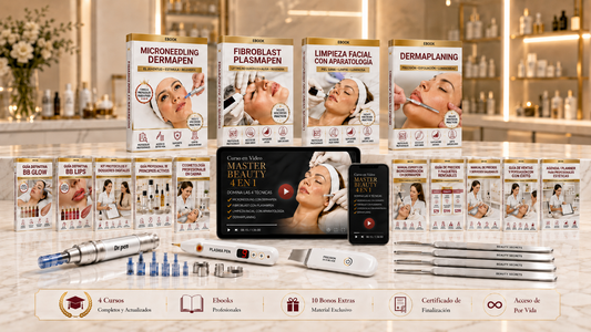 📚 Master Beauty 4 Cursos  en 1 (Pack de Ebooks + Curso en video) + 10 Bonos de Regalos 🎁